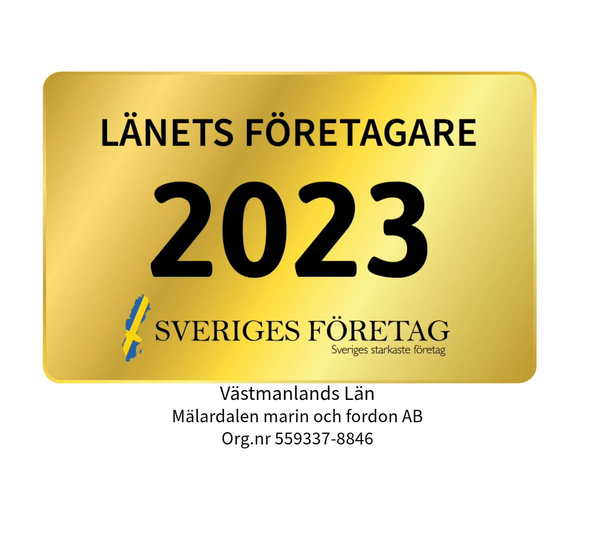 Länets Företagare 2023 - Sveriges Företag